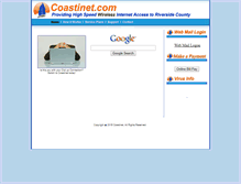 Tablet Screenshot of coastinet.com